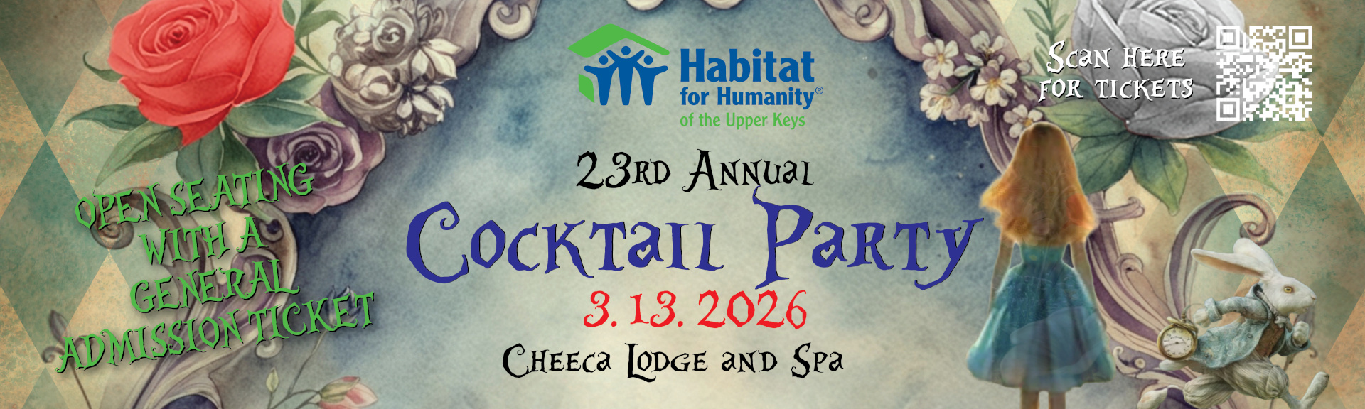 cocktail party 2026 banner